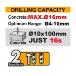 Cordless rotary hammer - Image 2