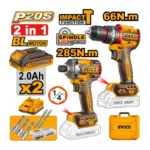 Cordless 2 pcs combo kit