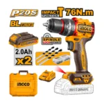 Compact Brushless Cordless Impact Drill