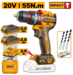 Compact Brushless Cordless Impact Drill - CIDLI20558