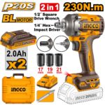 Cordless Impact Driver & Wrench