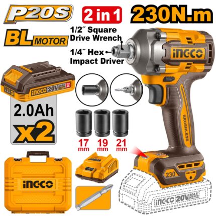Cordless Impact Driver & Wrench