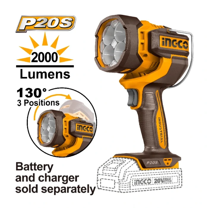 Cordless work lamp - Image 1