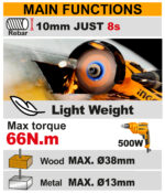 Cordless 2 pcs combo kit - Image 2