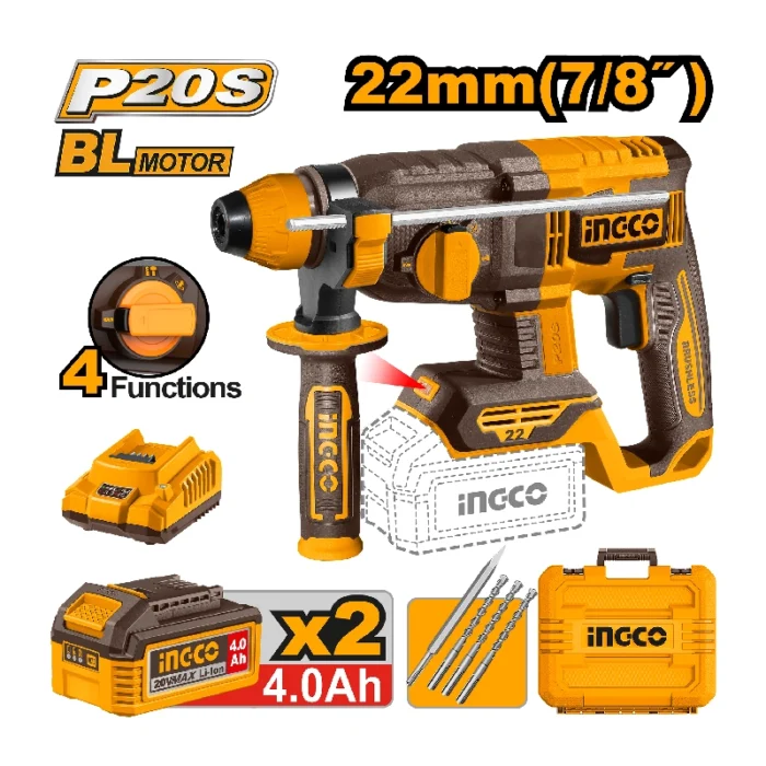 Lithium-Ion rotary hammer - Image 1
