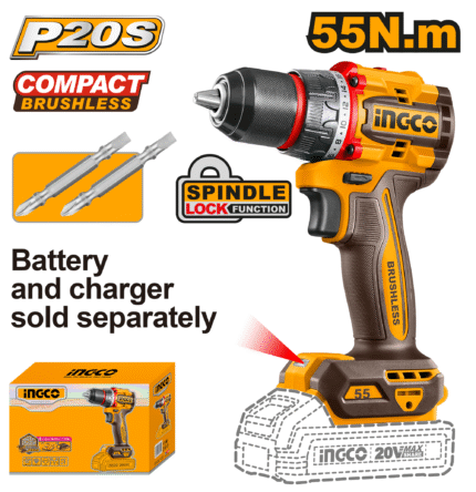 Compact Brushless Cordless Drill