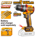 Compact Brushless Cordless Impact Drill