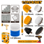 11 Pcs Cleaning Brush Set