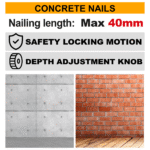 Cordless Concrete Nailer - Image 2