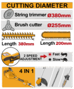 Cordless Multi Garden Tools - Image 2