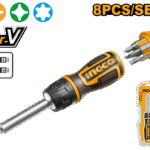 8 Pcs Ratchet Screwdriver Set