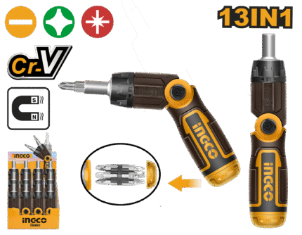 13 In 1 Ratchet Screwdriver Set