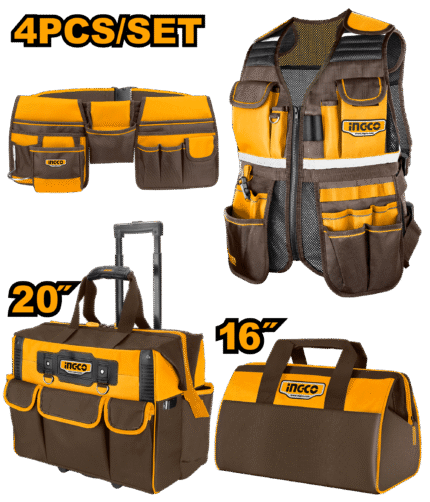 4 Pcs Tool Bag Set