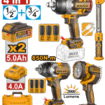 Cordless 4 Pcs Combo Kit
