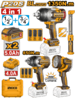 Cordless 4 Pcs Combo Kit