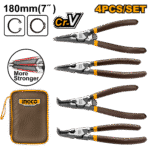 4 Pcs Circlip Pliers Set