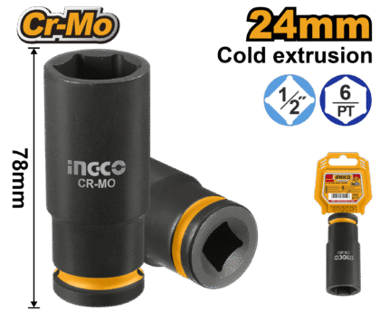 1/2"DR. Deep Impact Socket