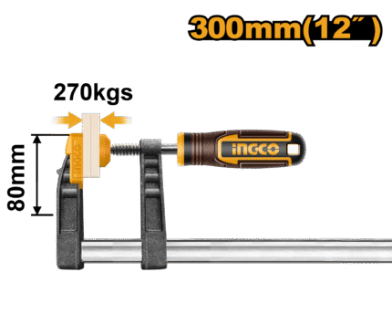 F Clamp With Plastic Handle