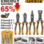 4 Pcs Compound Action Pliers Set