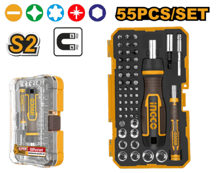 55 Pcs Screwdriver Bits Set