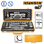 24 Pcs 1/2" Socket Set