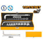 10 Pcs 1/2" Socket Set