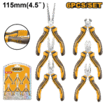 6 Pcs Mini Pliers Set