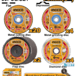 Cutting And Grinding Disc Set