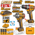 Cordless 2 Pcs Combo Kit