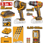 Cordless 3 Pcs Combo Kit