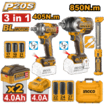 Cordless 3 Pcs Combo Kit