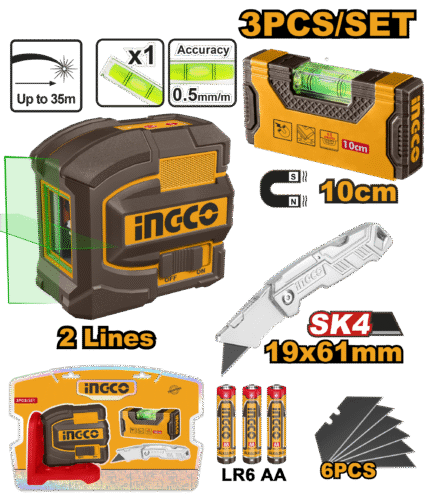 Self-Leveling Line Laser Kit