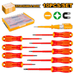10 Pcs Insulated Hand Tools Set