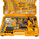 HKTHP41723 172 Pcs Cordless impact wrench tools set - Image 4