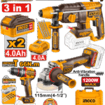 3 Pcs Cordless Combo Kit CKLI202598