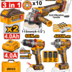 3 Pcs Cordless combo kit CKLI20358