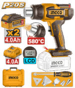 Cordless heat gun HGLI20582