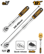1/2" Extendable ratchet wrench HRTH08128L