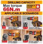 Cordless Multi-Head Drill Driver -  CDLI206686 - Image 6
