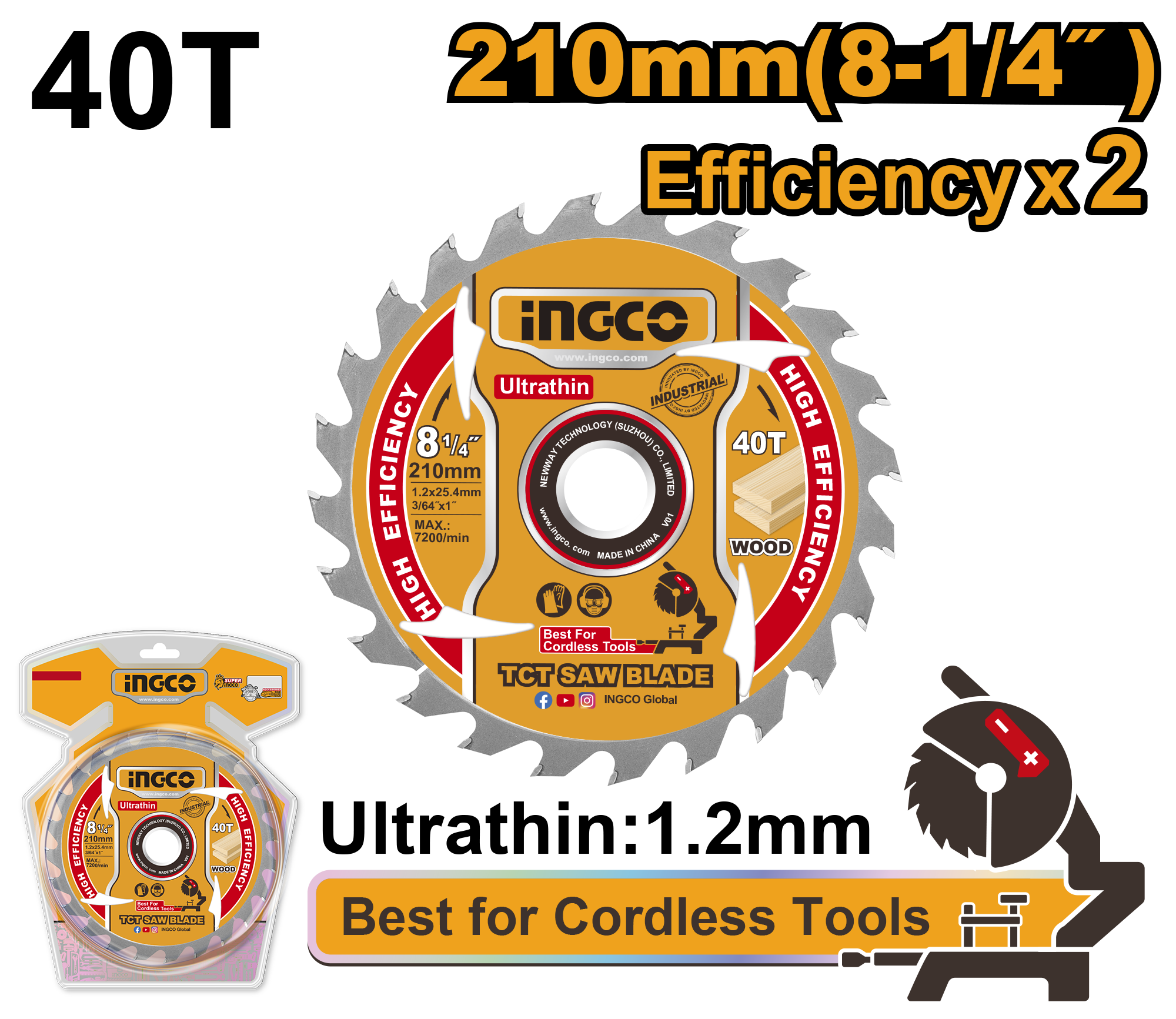 TSB2103 TCT Saw Blade - TSB2103 - Image 1