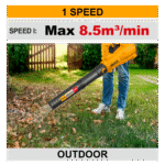 Cordless blower - CABLI203232 - Image 2