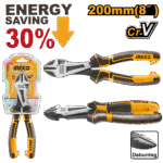 High leverage heavy-duty diagonal cutting pliers - HHHDCP28200