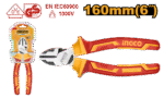 Insulated high leverage diagonal cutting pliers - HIHLDCP28160