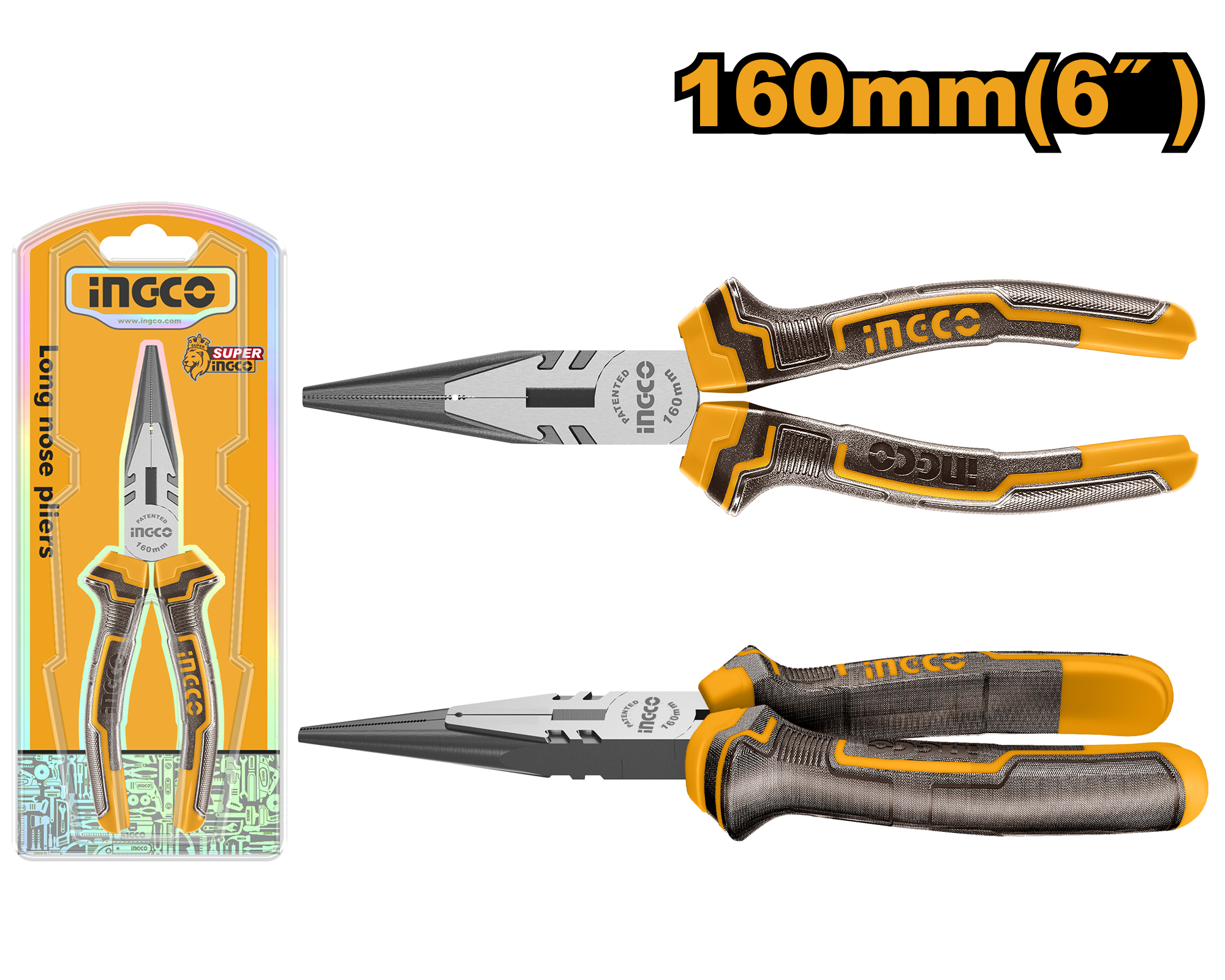 HLNP08168 Long nose pliers - HLNP08168 - Image 1