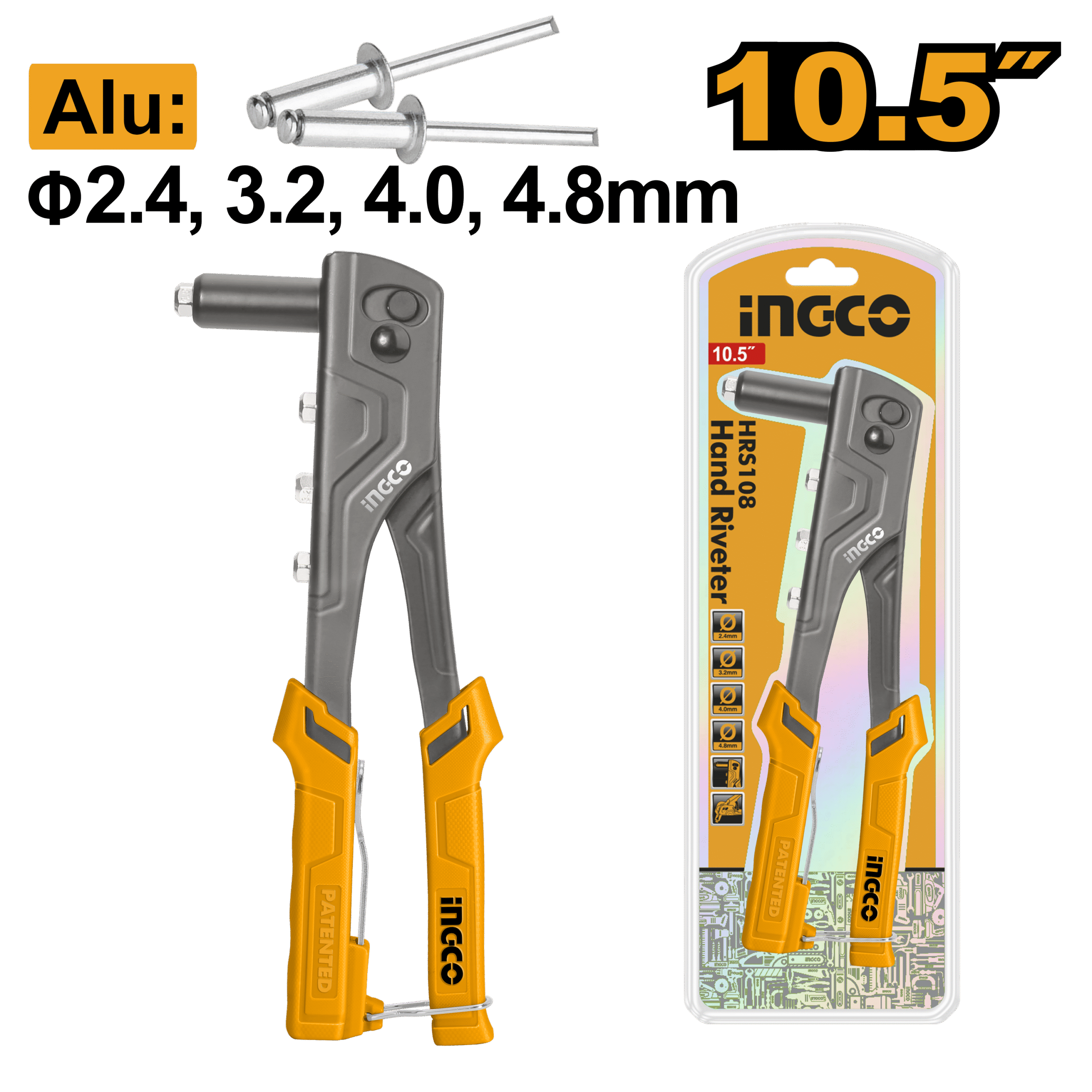 HRS108 Hand riveter - HRS108 - Image 1