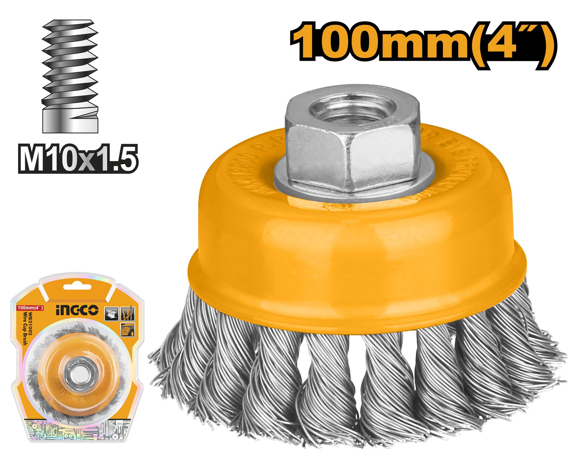 WB21002 Wire cup brush - WB21002 - Image 1