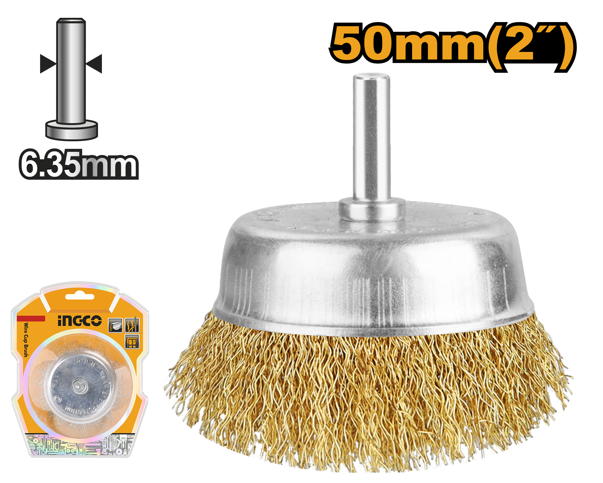 WB30501 Wire cup brush - WB30501 - Image 1