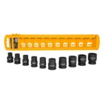 10 Pcs 1/2" DR. Impact socket set HKISSD12101 - Image 3
